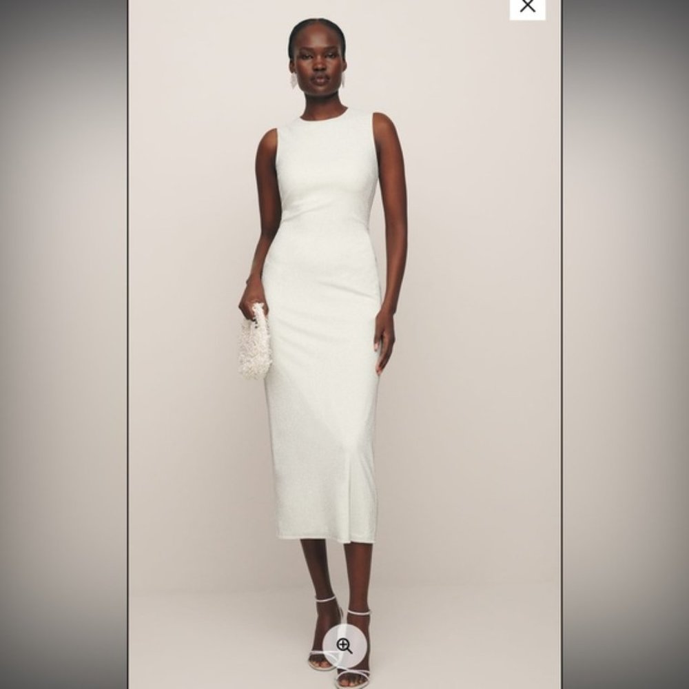 Reformation Maevry sparkly dress